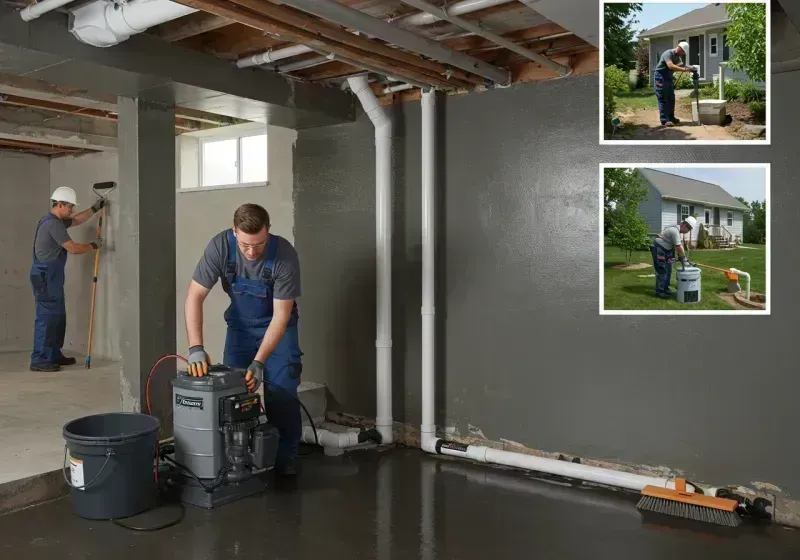 Basement Waterproofing and Flood Prevention process in Warren County, NC